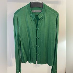 Make an Offer. Raquel Allegra banded collar blouse